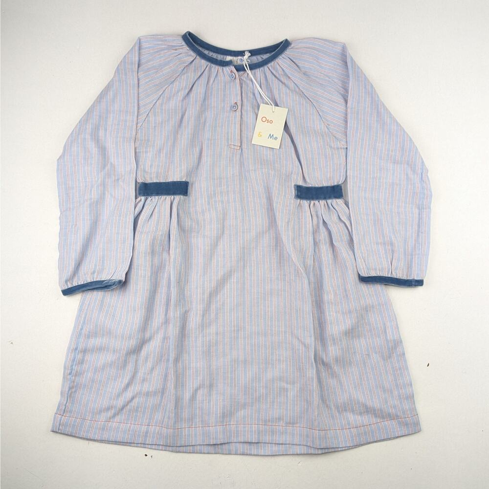 Oso & Me Elizabeth Dress - Signature Stripe